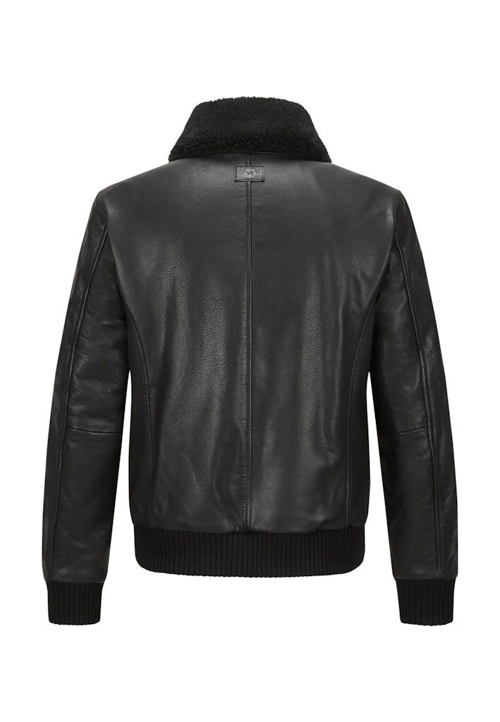 Milestone Lederjacke MSTerry Abnehmbarer Fell-Besatz günstig online kaufen