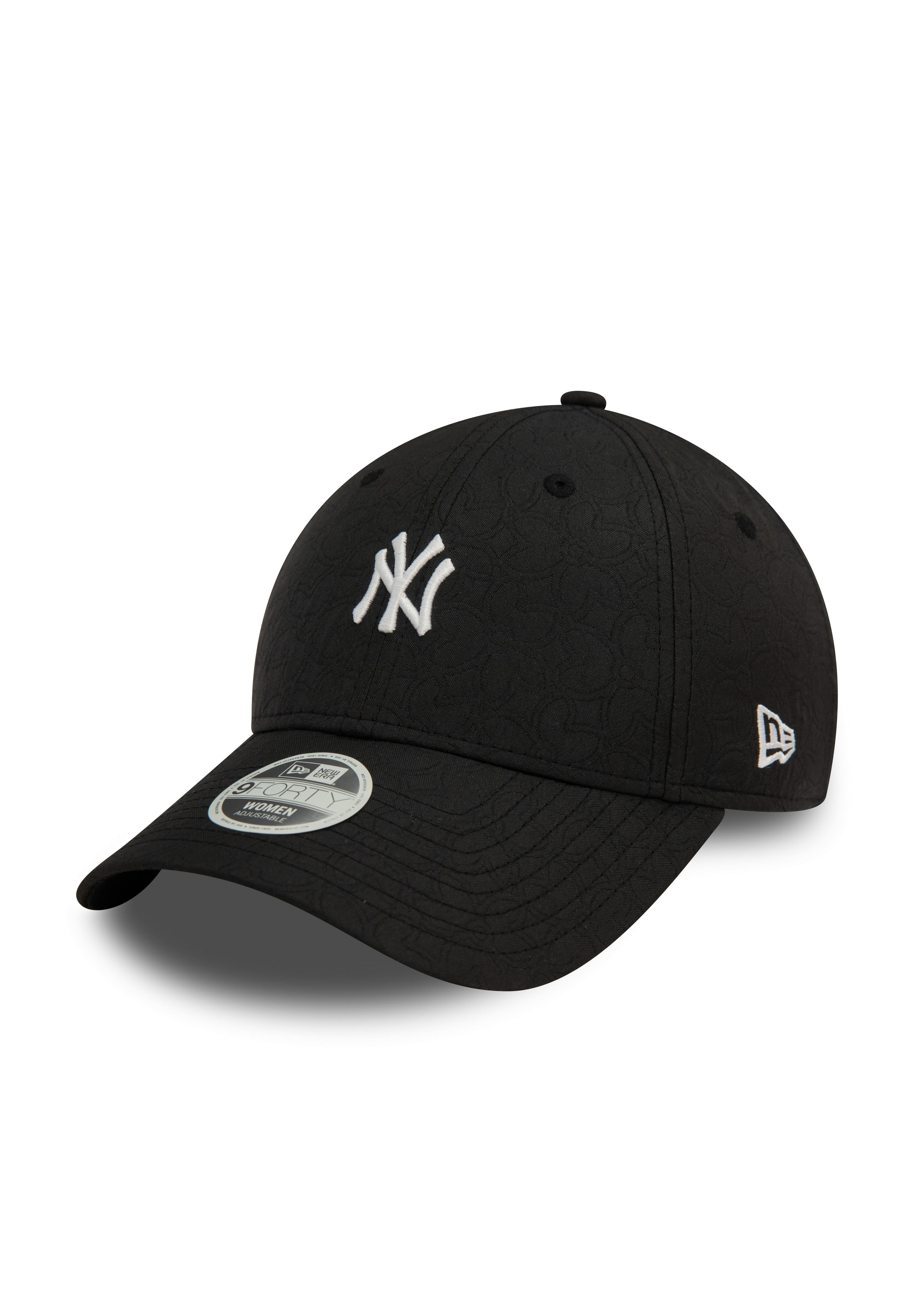 Baseball Cap New York Yankees MLB Jacquard Schwarz 9Forty Verstellbare Damen Cap Ne