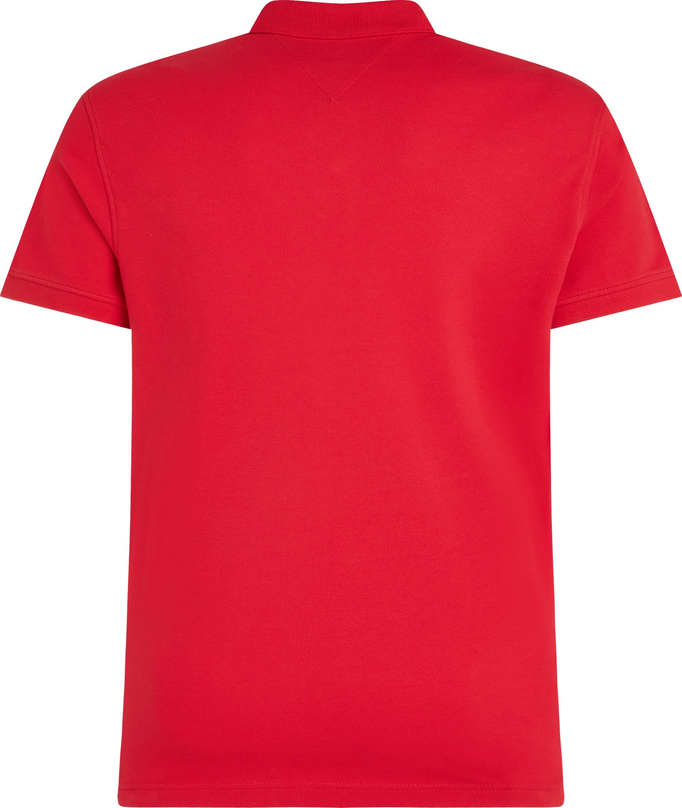 Tommy Hilfiger Poloshirt 1985 REGULAR mit Red innen Primary Kontraststreifen Hilfiger am Tommy POLO Kragen