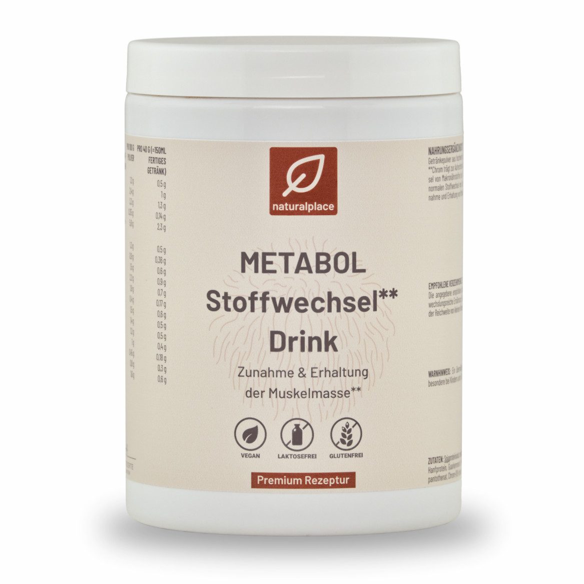 METABOL Stoffwechsel Drink - Proteine & Aminosäuren- Pulver