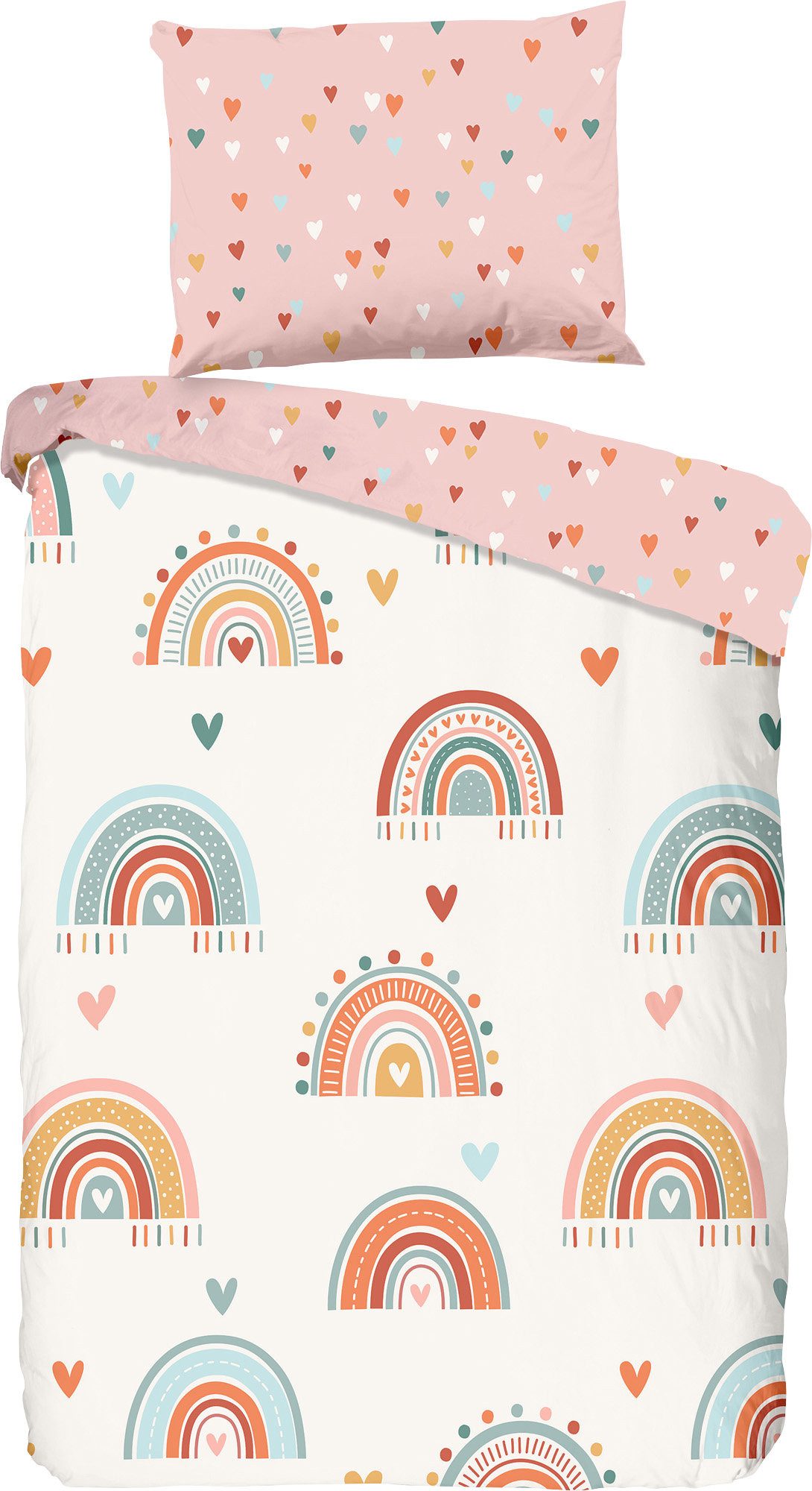 good morning Kinderbettwäsche Kinder-Wendebettwäsche "Louie", Renforcé, günstig online kaufen