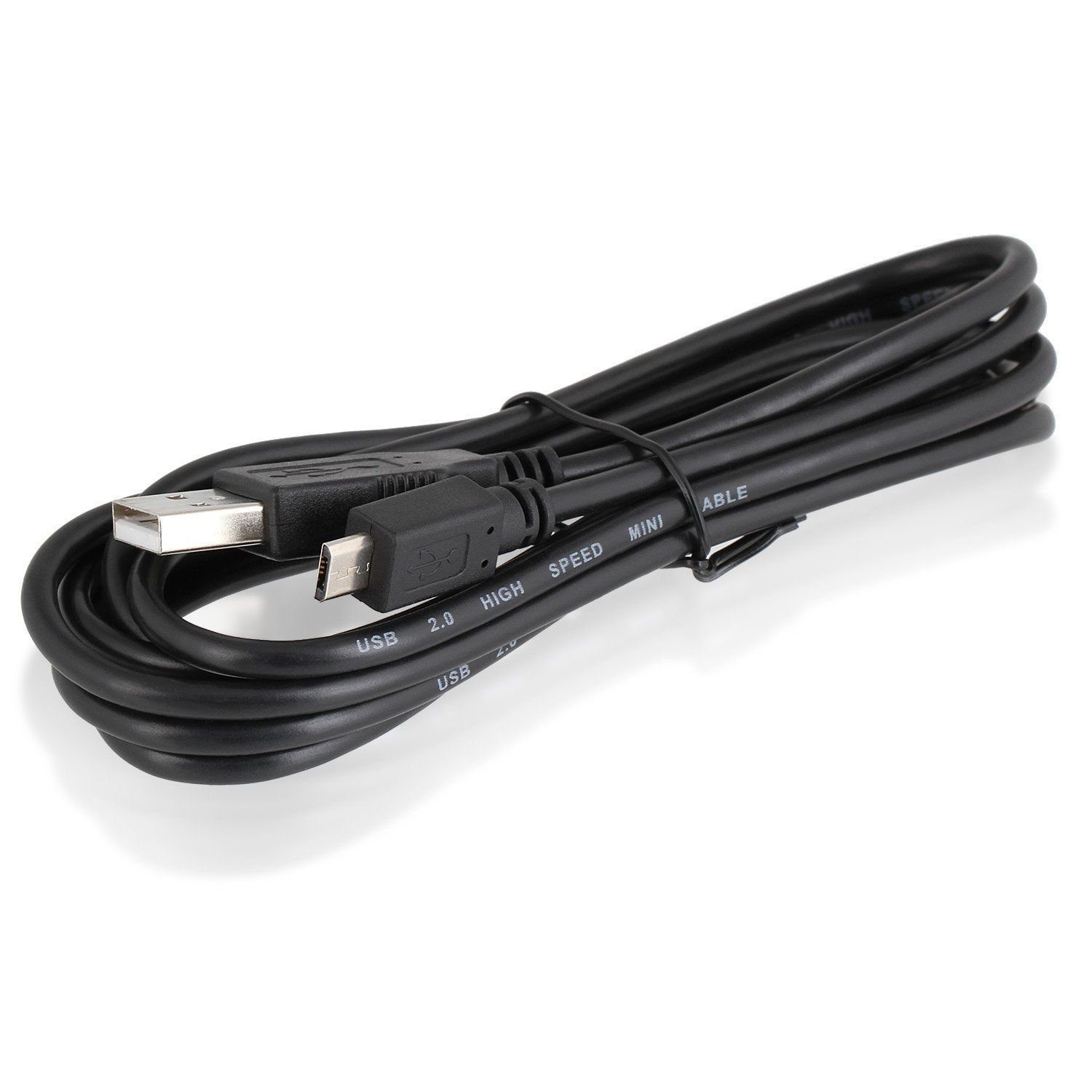 Wicked Chili MicroUSB Ladekabel für PS4 Controller Dualshock4 Gaming-Controllerkabel, MicroUSB, USB-A (180 cm), Extra Lang, mit Knickschutz, Play & Charge Gaming-Controllerkabel, Uni
