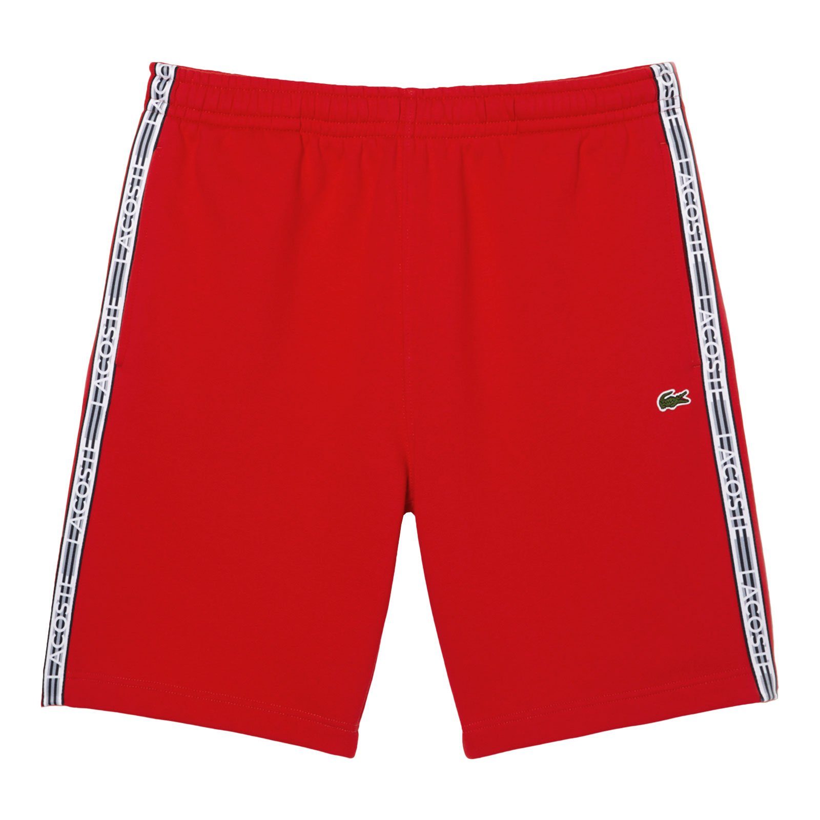 Lacoste Shorts Shorts mit Logo-Streifen S5H rouge