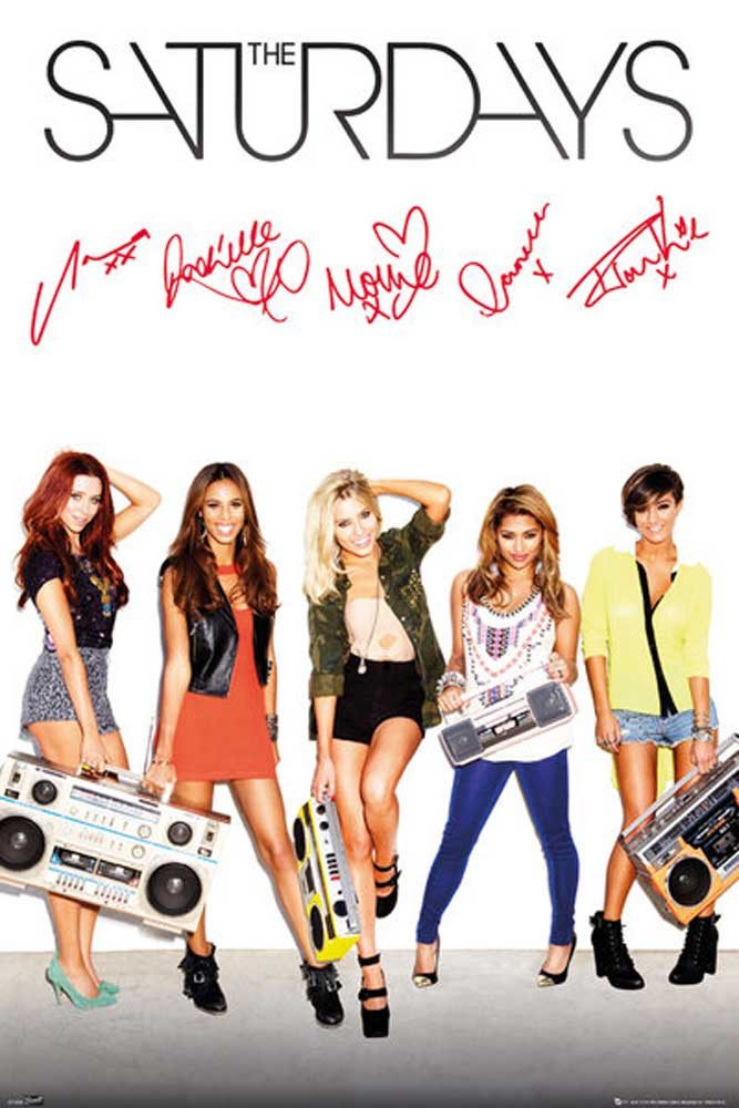 Poster Saturdays, The - Poster - Signatures