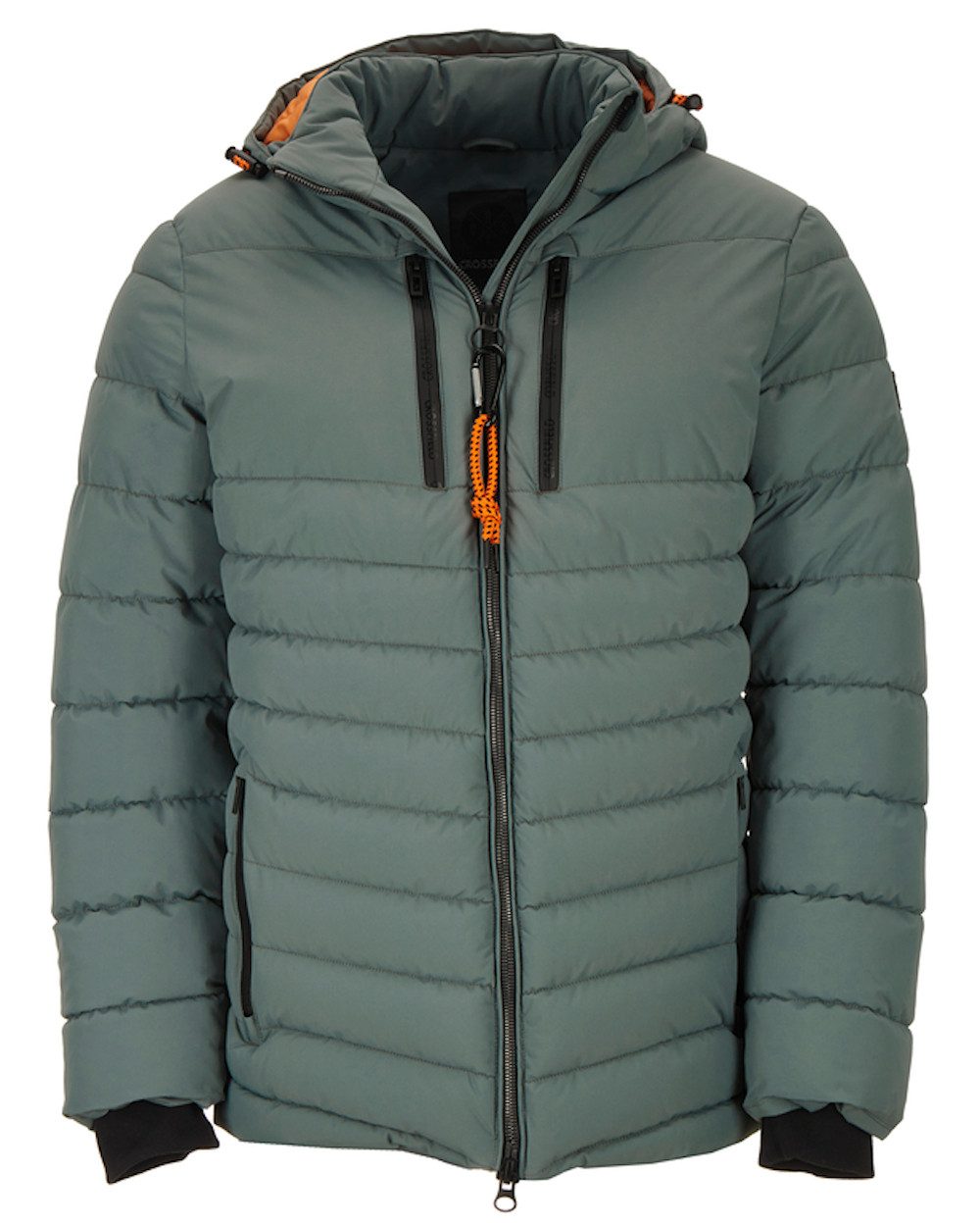 CROSSFIELD Winterjacke CROSSFIELD Herren Steppjacke Winterjacke oliv (kein Set)