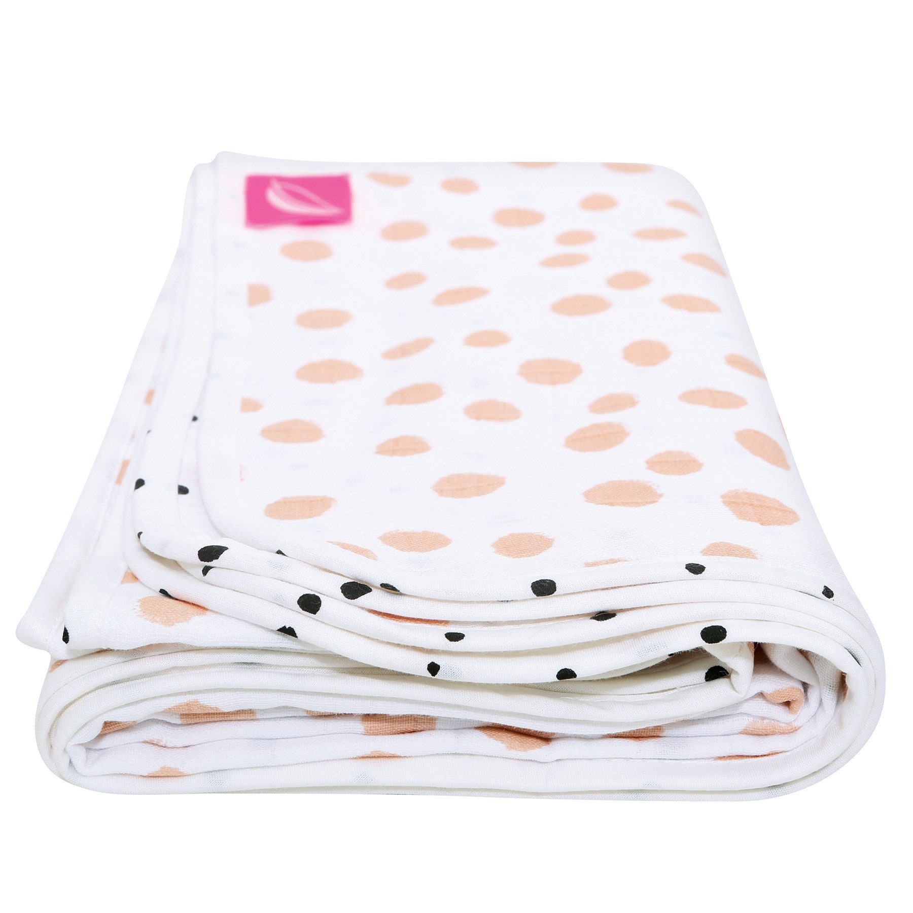 Babydecke Musselindecke 2-lagig, Größe: 100 x 120 cm, Motherhood, leichte Decke PREMIUM Qualität