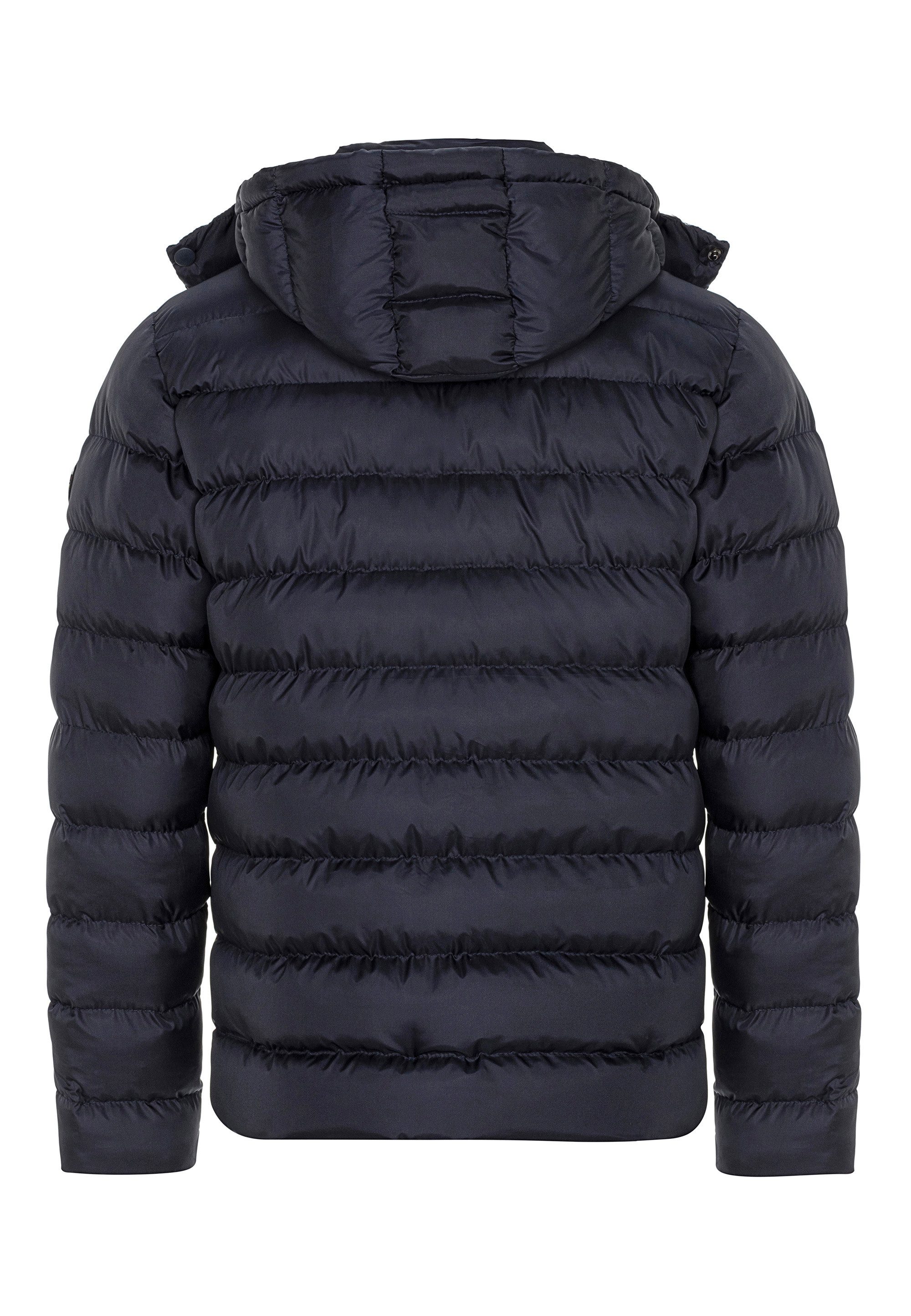 RedBridge Steppjacke mit abnehmbarer Kapuze - Dicke Steppjacke Abnehmbare Kapuze