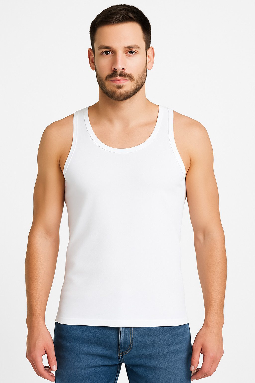 Seher Mensucat Unterhemd 6er-10er Pack Herren Unterhemden Tank Tops 100% Ba günstig online kaufen