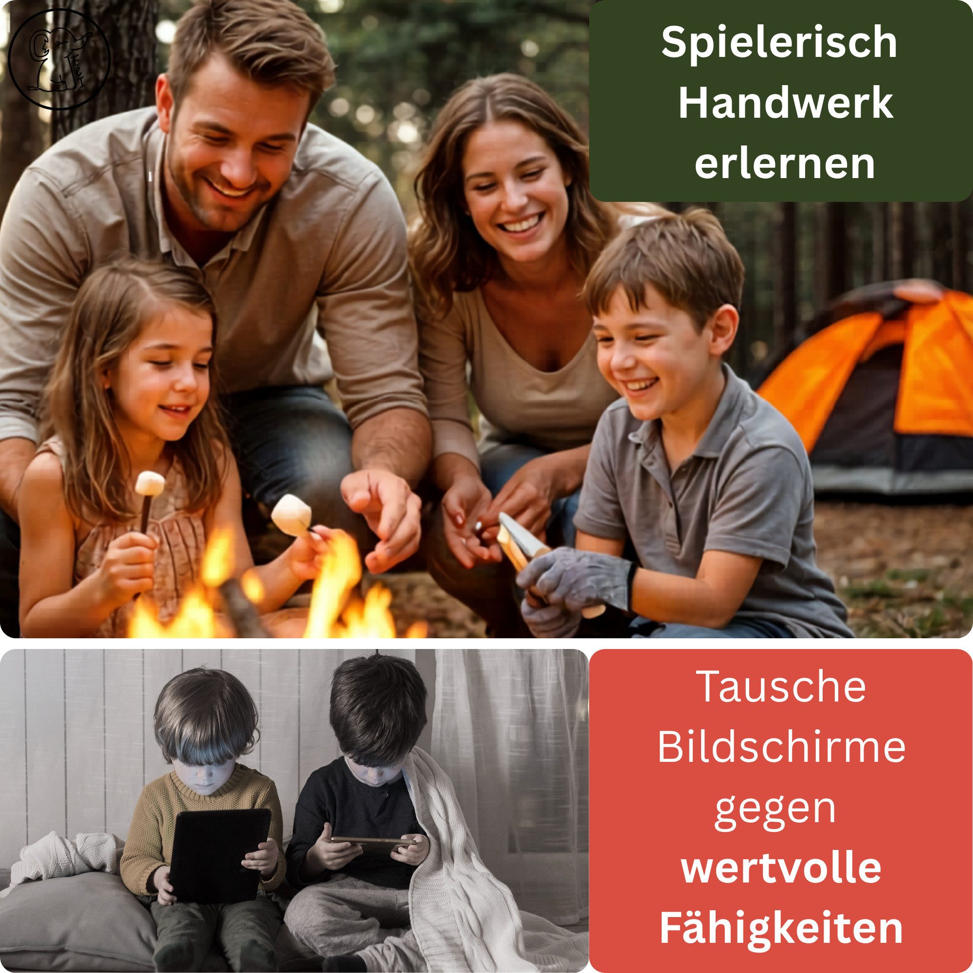 Eli Kantholz Schnitzfiguren zum Schnitzen inkl. Schnitzanleitung für Kinder, (Schnitzholz Linde - Bastelholz - Holzwerken - Holz Rohlinge 10-tlg), Lindenholz - Bastelset - Schnitzrohlinge für Anfänger