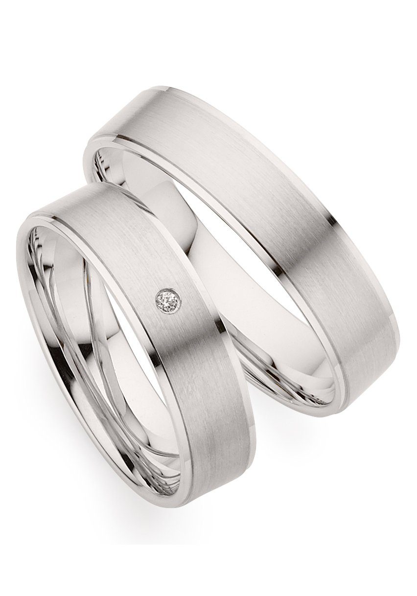 Phönix Trauring Schmuck Geschenk Silber 925 Trauring Ehering LIEBE versch. Varianten, Made in Germany - wahlweise mit oder ohne Brillant