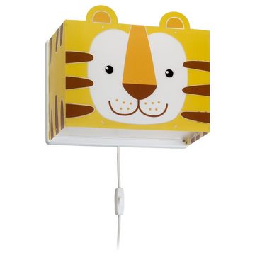 Dalber Wandleuchte Kinderzimmer Wandleuchte Little Tiger E27, keine Angabe, Leuchtmittel enthalten: Nein, warmweiss, Kinderzimmerlampe, Kinderleuchte