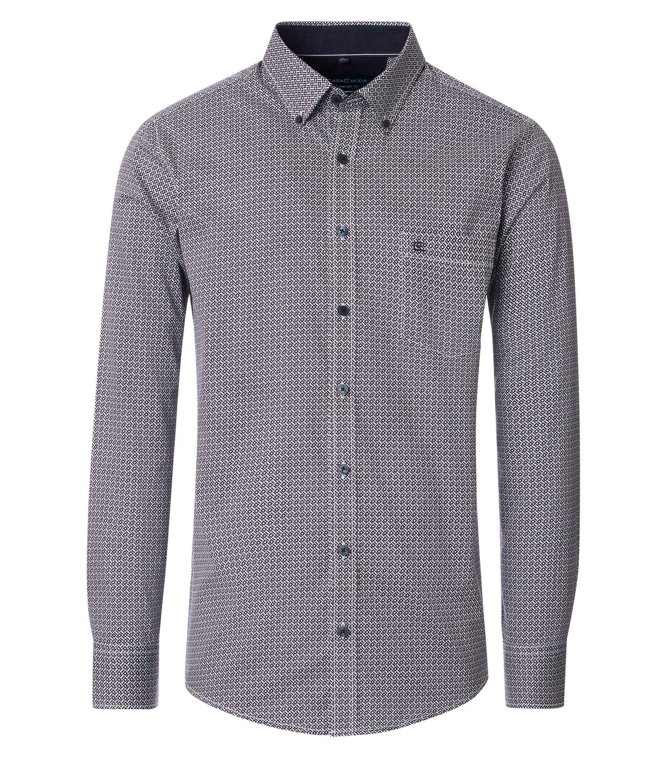 CASAMODA Langarmhemd CASAMODA Freizeithemd Print günstig online kaufen