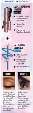 MAYBELLINE NEW YORK Mascara Maybelline New York Sky High + Tattoo Liner Gel Pencil