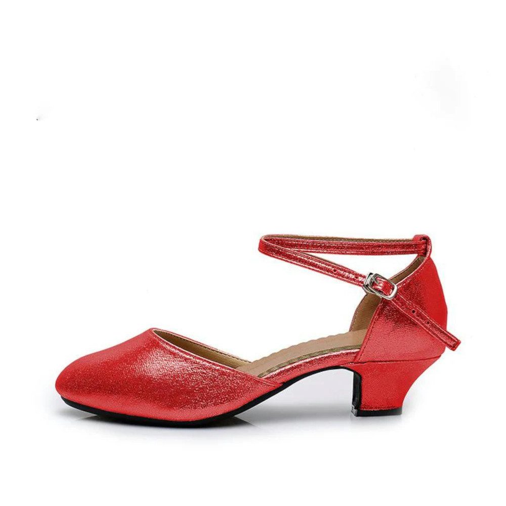 UE Stock Danceandsway Damen Dance Schuhe Tanzschuhe Absatzschuhe Gr. 42 Rot Tanzschuh für elegantes Auftreten auf der Tanzfläche