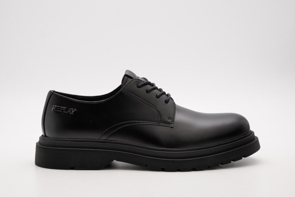 Replay PIERCE URBAN Schnürschuh Halbschuh, Business-Schürer mit Logo