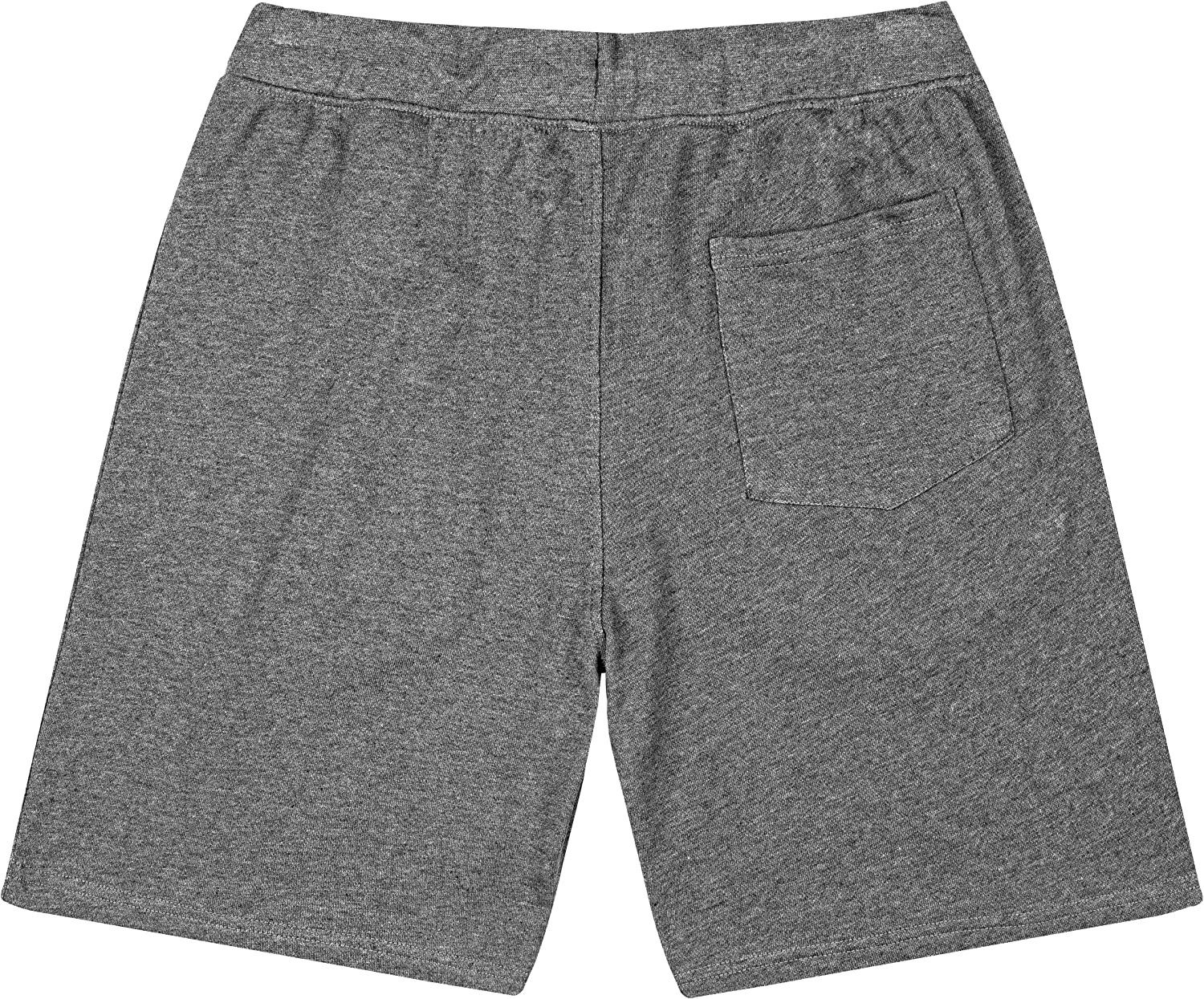 Bermuda Cotton Lobo Kurze Hose Shorts Sweat Dunkelgrau Sweatpant Basisstoff Short Herren