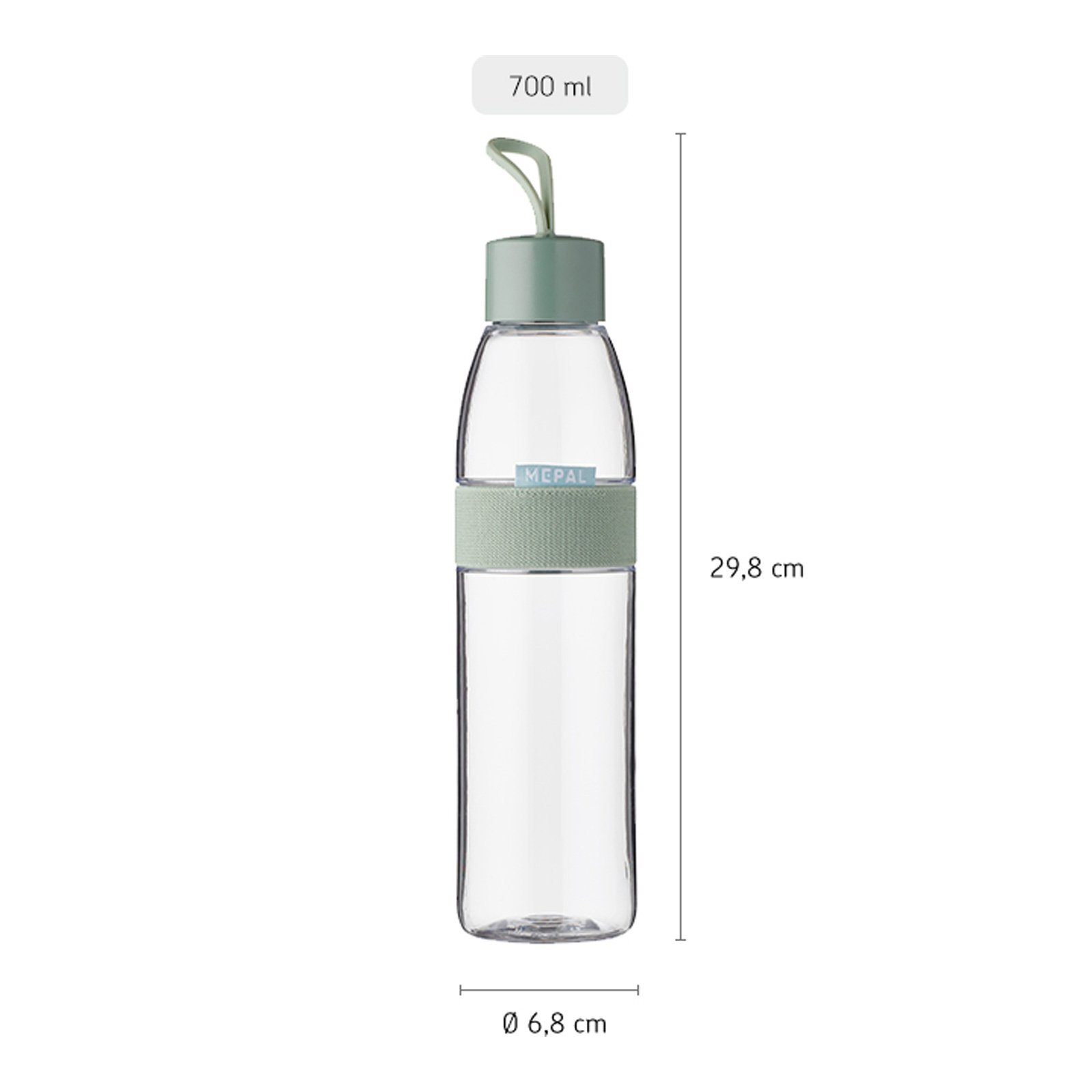 Mepal Trinkflasche ELLIPSE Trinkflasche 700 ml