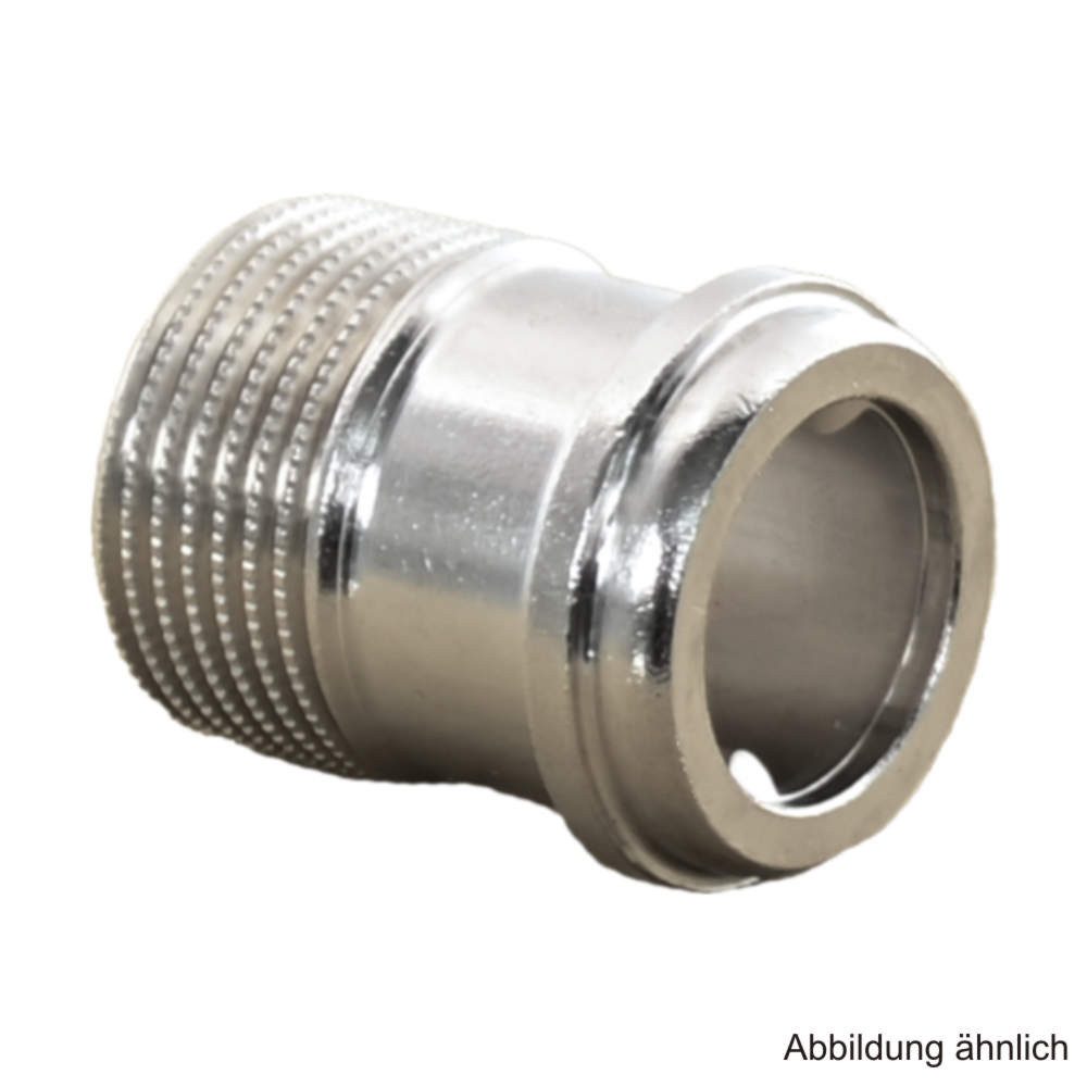 IMI Heimeier Heizkörper HEIMEIER Schraubnippel, vernickelt R 1/2", 012102010