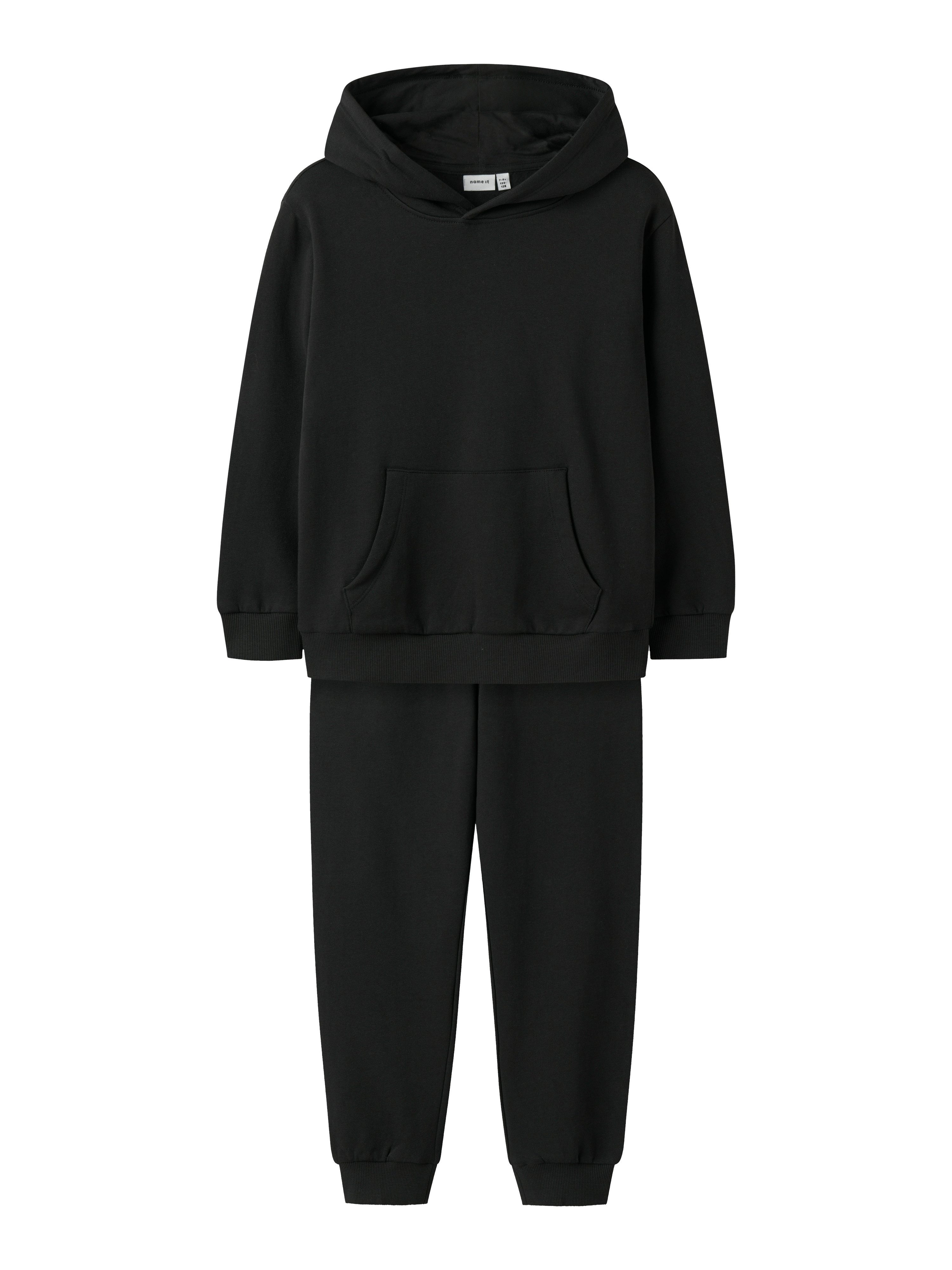 Name It Jogginganzug NKMVIAN SWEAT SET BRU NOOS (Set, 2-tlg), aus Baumwolle in Sweatware-Qualität, Basic Passform