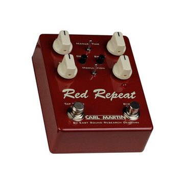 Carl Martin Musikinstrumentenpedal, Red Repeat 2016 Edition - Effektgerät für Gitarren