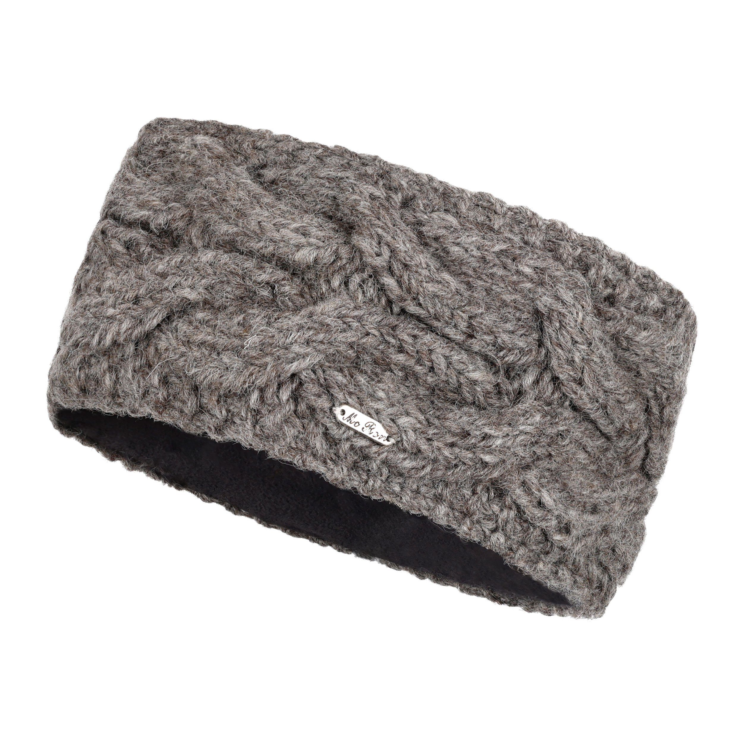McRon Stirnband Modell Kathrine gefüttert mit Fleece, im Zopfmuster gestric günstig online kaufen