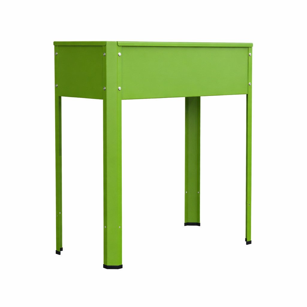 VCM Hochbeet Metall Beet Pflanzkasten Hochbeet 80x35 Balora L (Produkt, Montagematerial, einfache Aufbauanleitung)