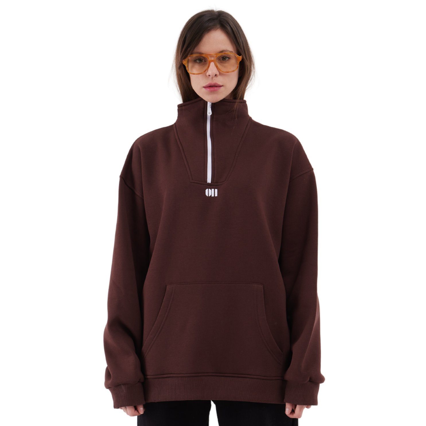 COFI Casuals Sweater Zipper Damen Sweater günstig online kaufen