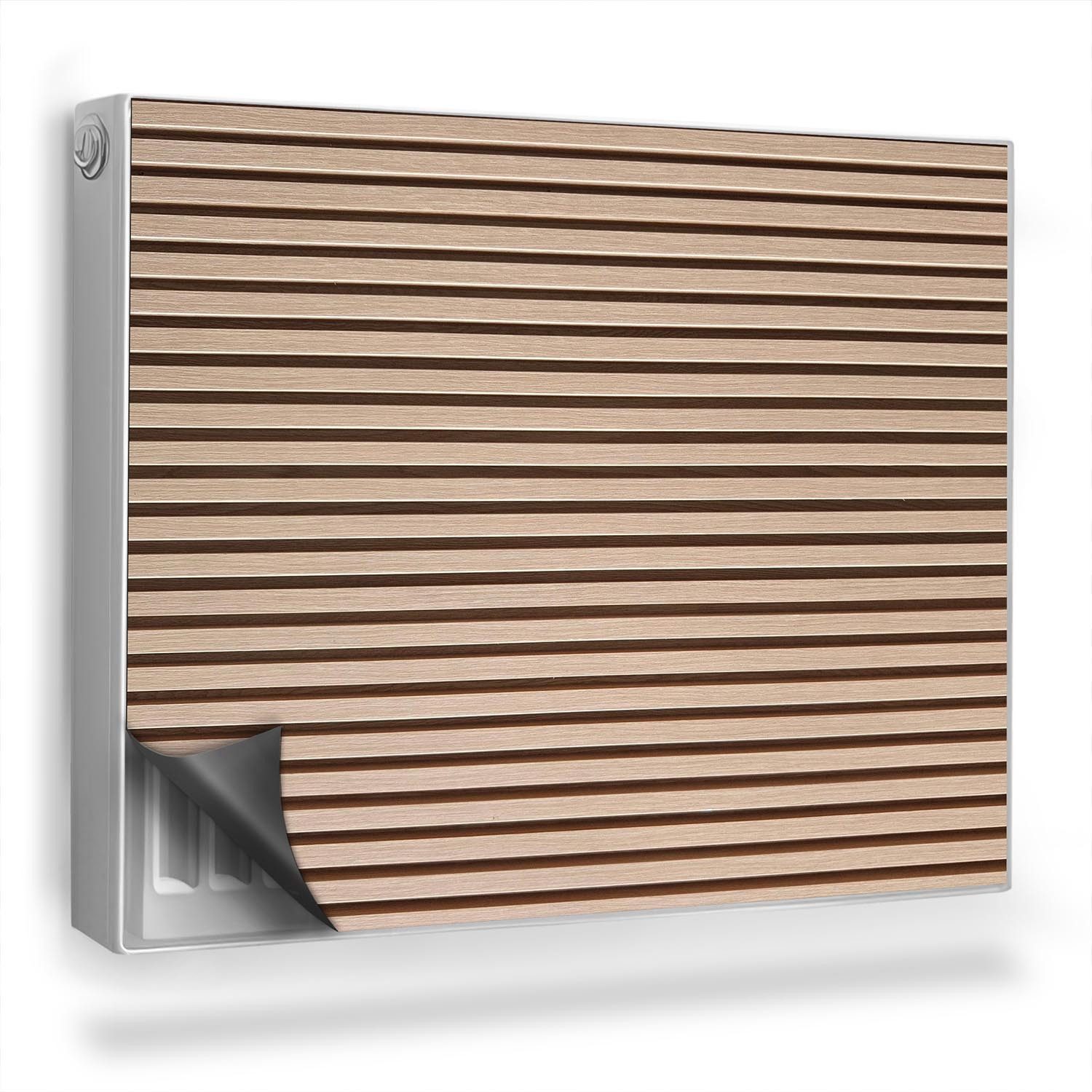 Tulup Magnetfolie Heizungsabdeckung Moderne Bretter Magnetmatte für Heizkör günstig online kaufen