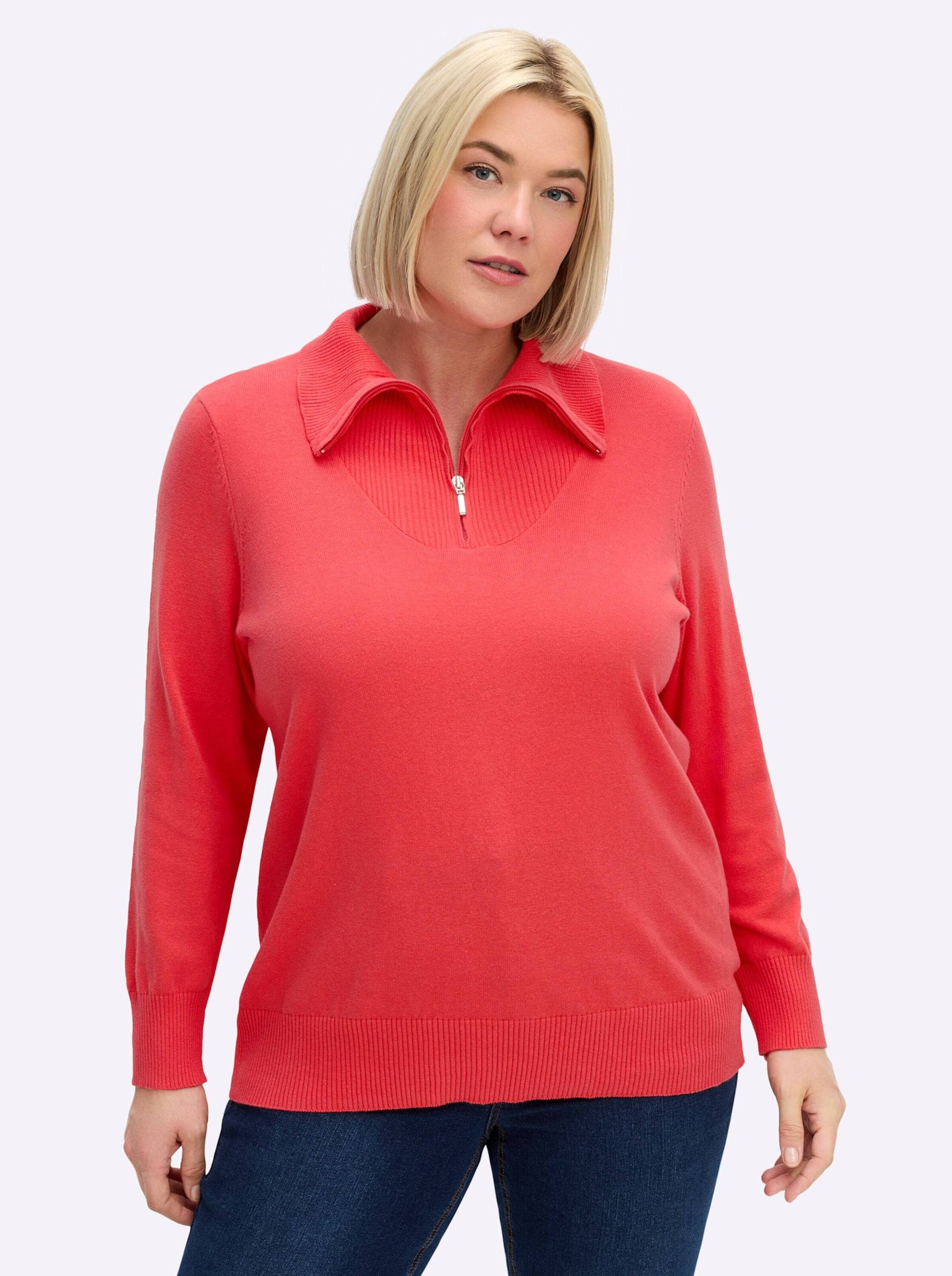 Sieh an! Strickpullover Pullover Langarm Jersey