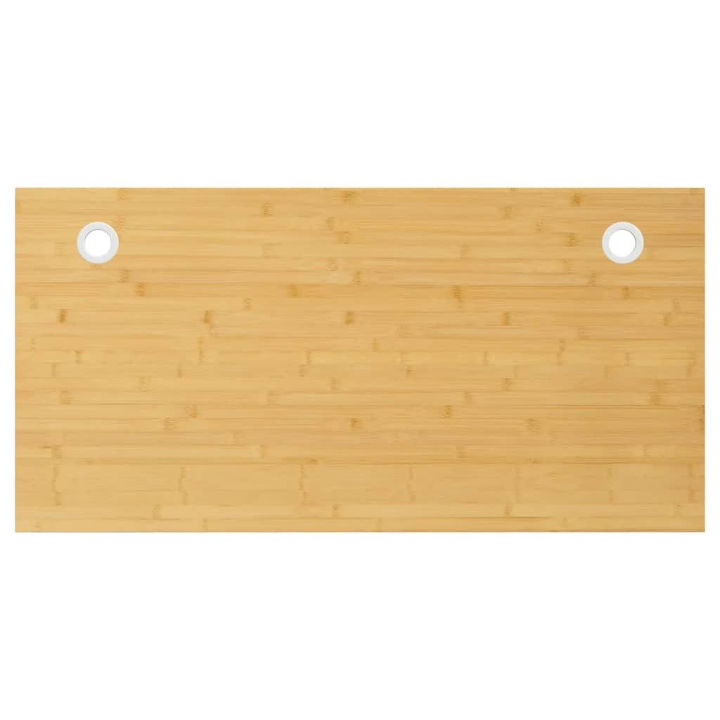 vidaXL Schreibtischplatte Schreibtischplatte 100x50x2,5 cm Bambus