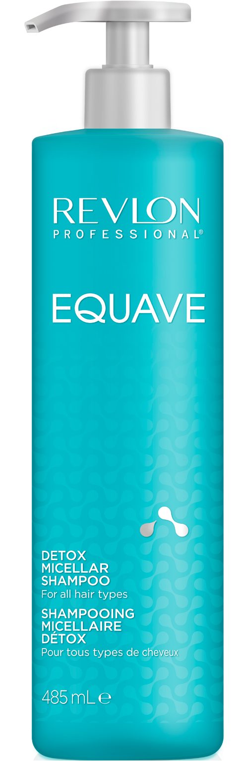 REVLON PROFESSIONAL Haarshampoo EQUAVE DETOX MICELLAR SHAMPOO FÜR ALLE HAARTYPEN, Die pH-neutrale Formel glättet die Haarstruktur und verleiht Glanz.