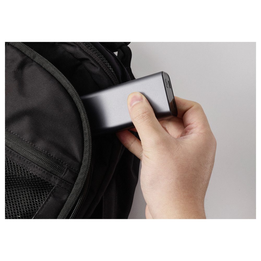 VOLTCRAFT VOLTCRAFT VC-C902 Powerbank 10000 mAh USB PD 3.0 Li-Ion Grau (matt) S Powerbank 10000 mAh