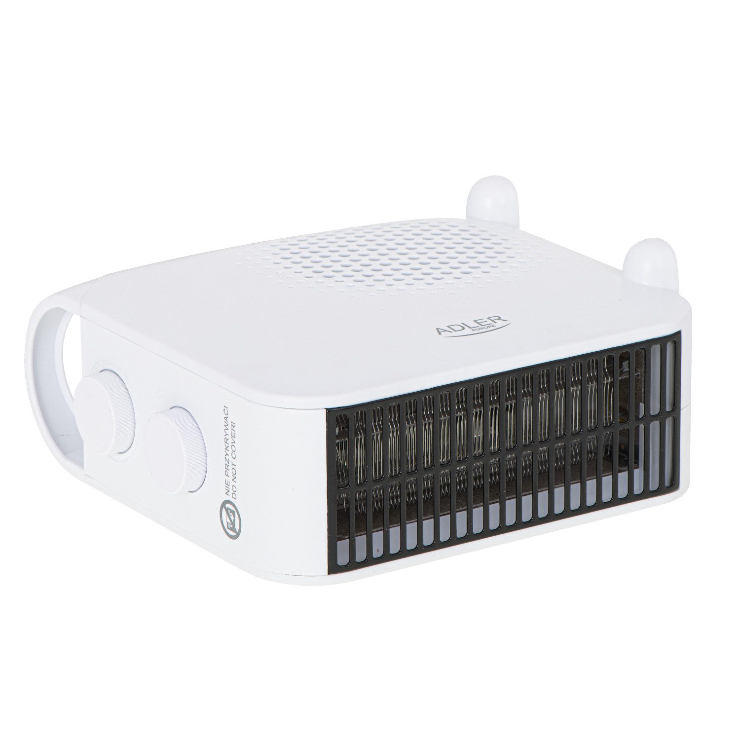 Adler Heizlüfter AD 7725, Heizlüfter 2000W mit Thermostat Zweifachnutzung, Kaltluftgebläse