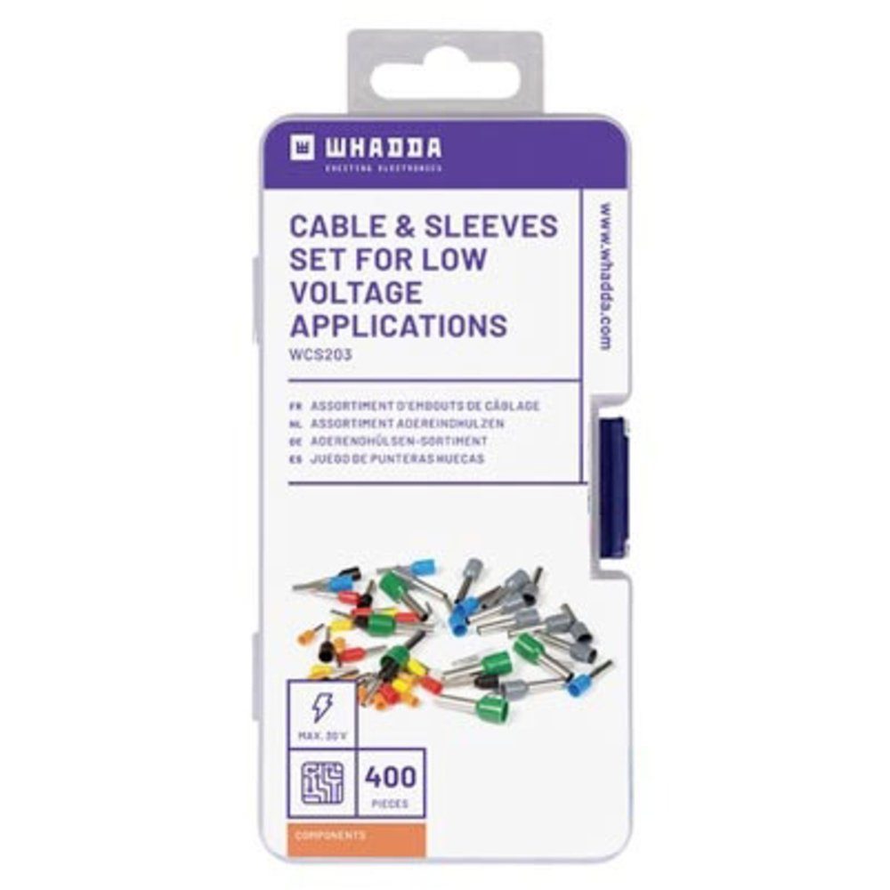 Whadda Aderendhülsen Whadda WCS203 Aderendhülsen-Sortiment 1 Set, WCS203