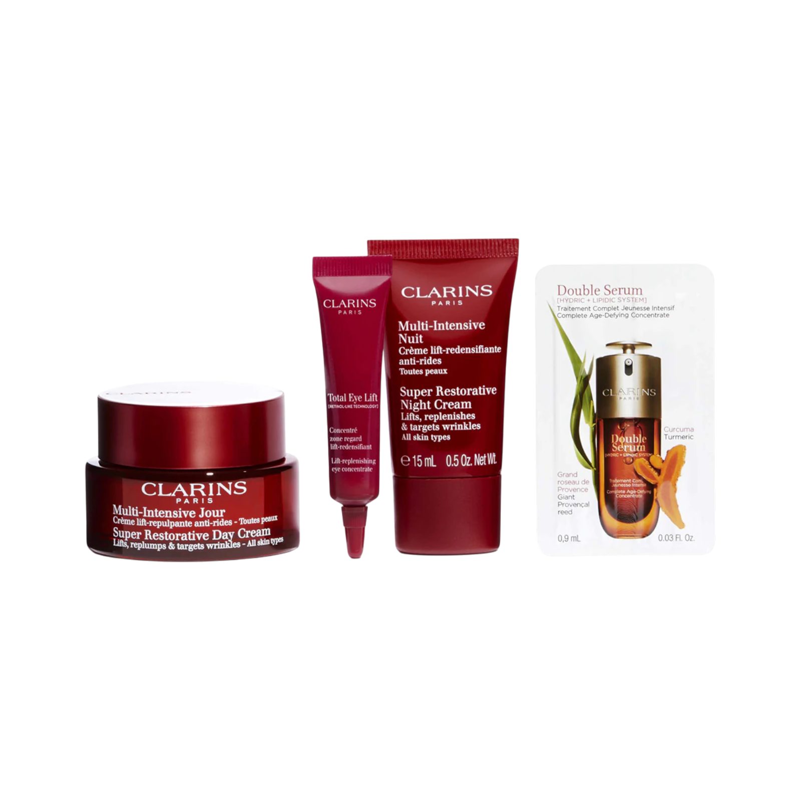 Clarins Gesichtspflege-Set Multi-Intensive X-MAS-Set 2025, 5-tlg.