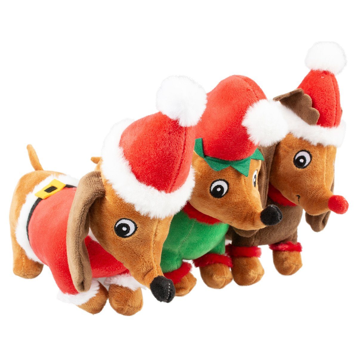 DUVO+ Tierkuscheltier Hundespielzeug Xmas Hund aus Plüsch günstig online kaufen
