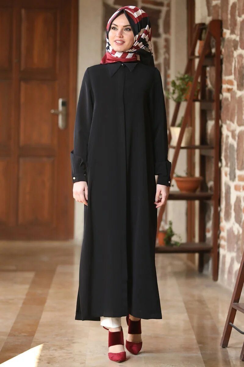 fashionshowcase Longtunika Langärmlige Damen Tunika Modest günstig online kaufen
