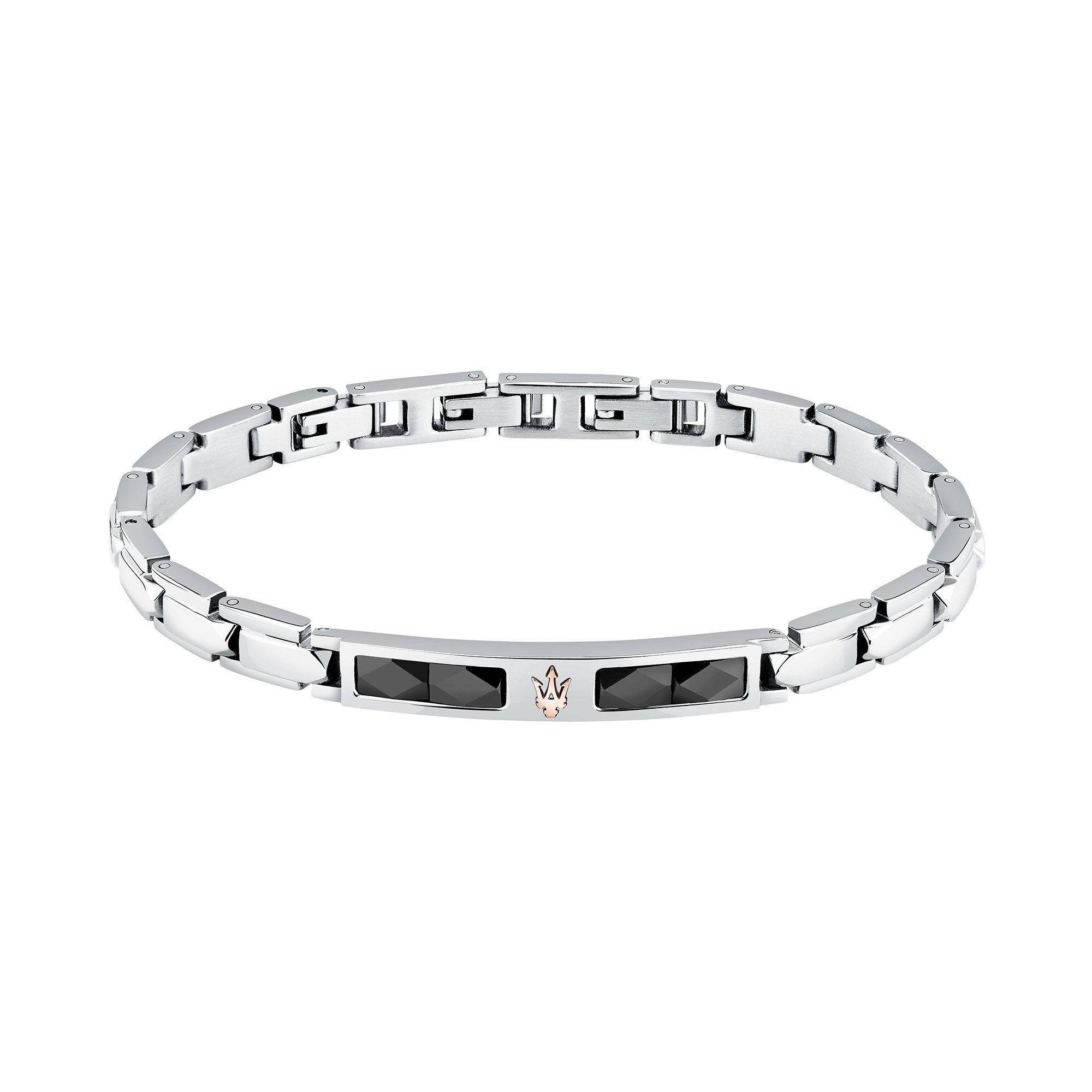 MASERATI Armband CERAMIC Edelstahl