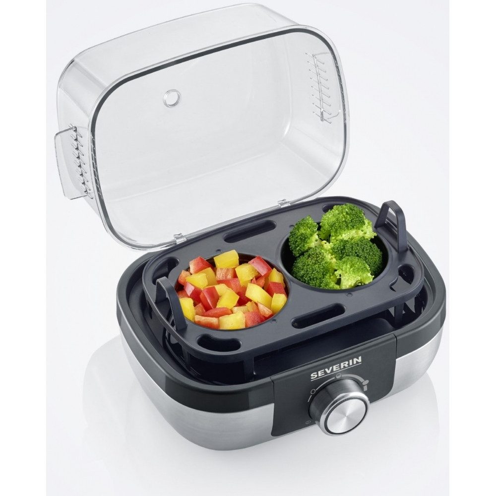 Severin Eierkocher Severin EK 3169 Eierkocher für 1-6 Eier, 420 W, schwarz