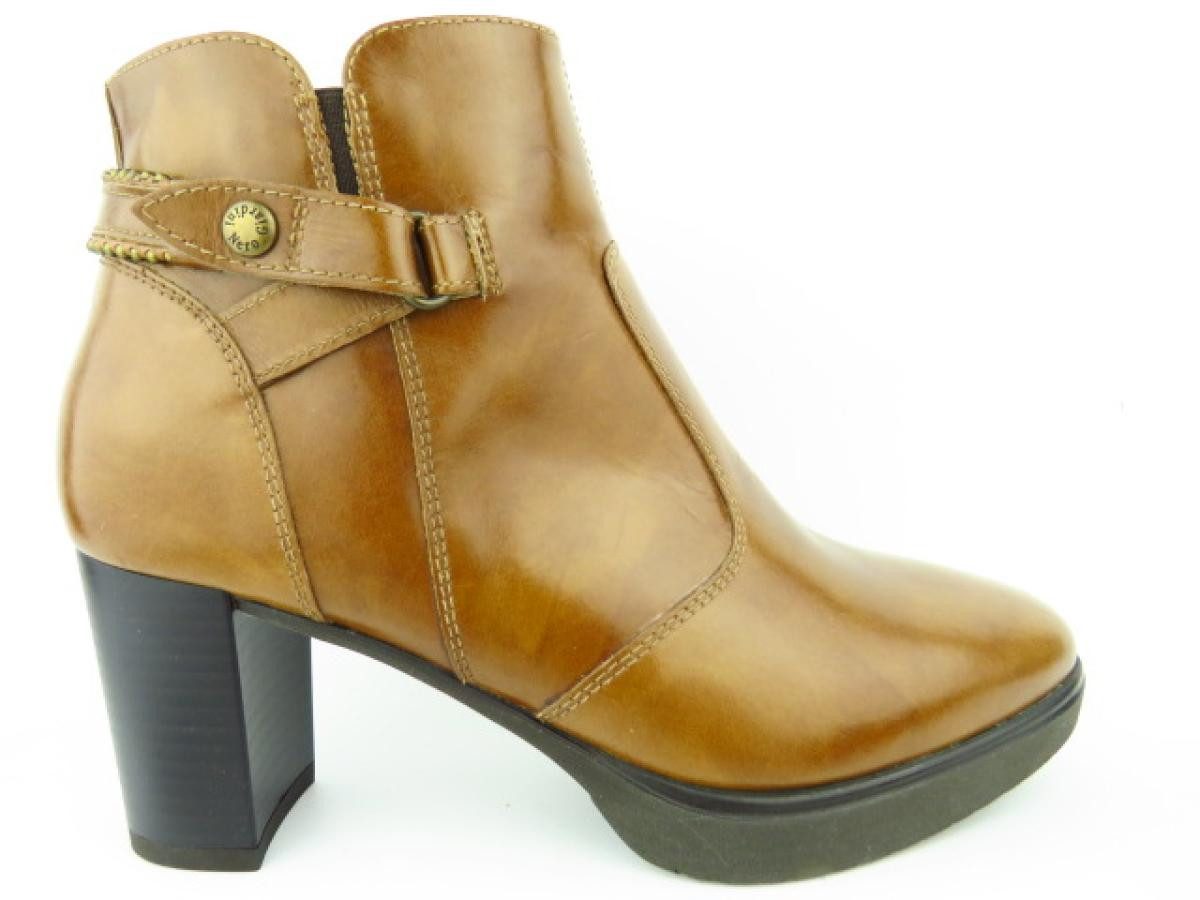 Manolete cuoio Stiefelette