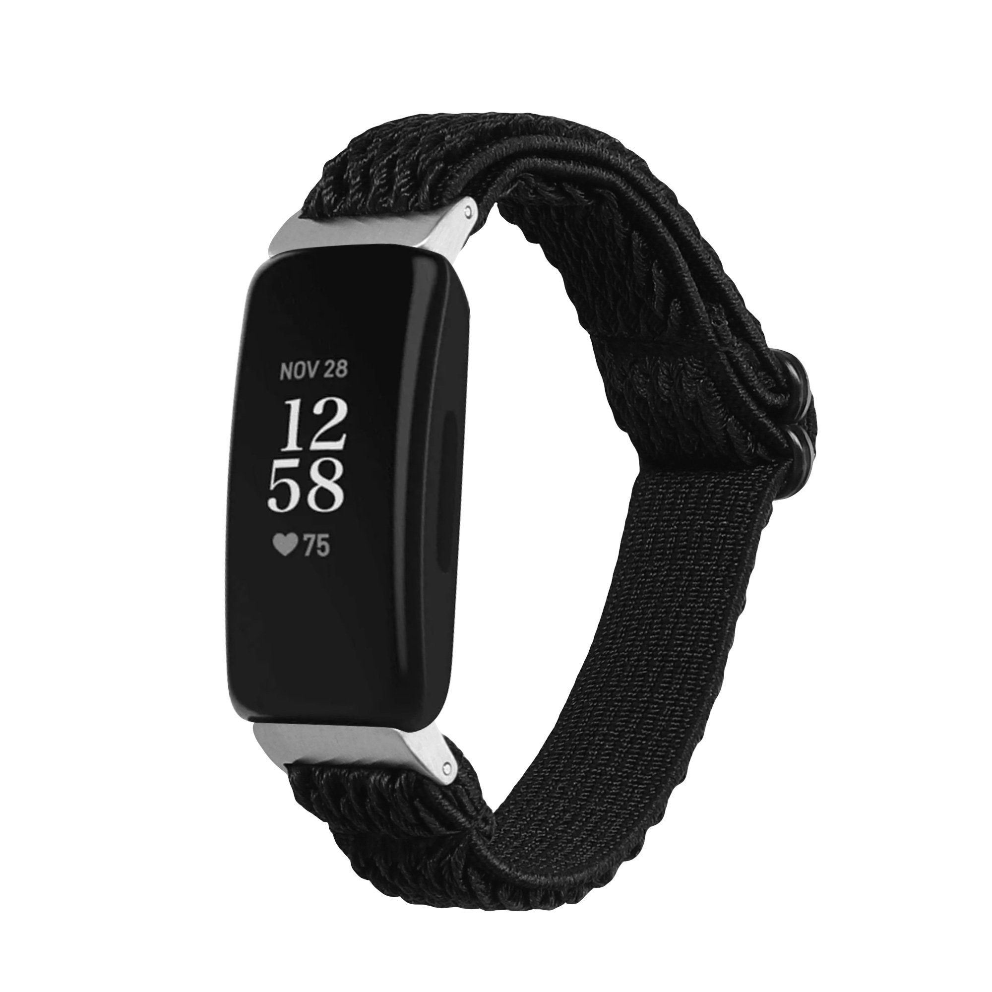 kwmobile Uhrenarmband MIT: Geeignet / Inspire 2 von Band Fitnesstracker Inspire Fitbit / Inspire Fitbit Inspire cm, Innenmaße Nylon KOMPATIBEL 2 12 - Sportarmband für für HR, -20 Armband