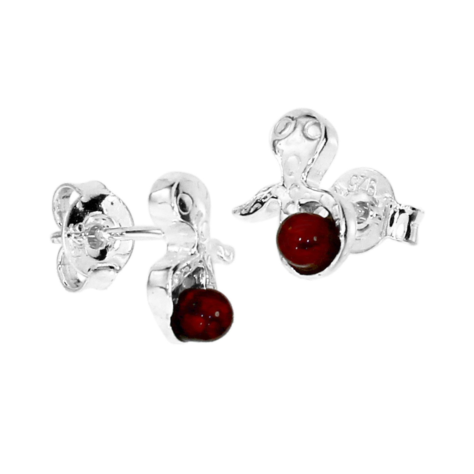OSTSEE-SCHMUCK Paar Ohrstecker Ostsee-Schmuck Ohrstecker Krake günstig online kaufen
