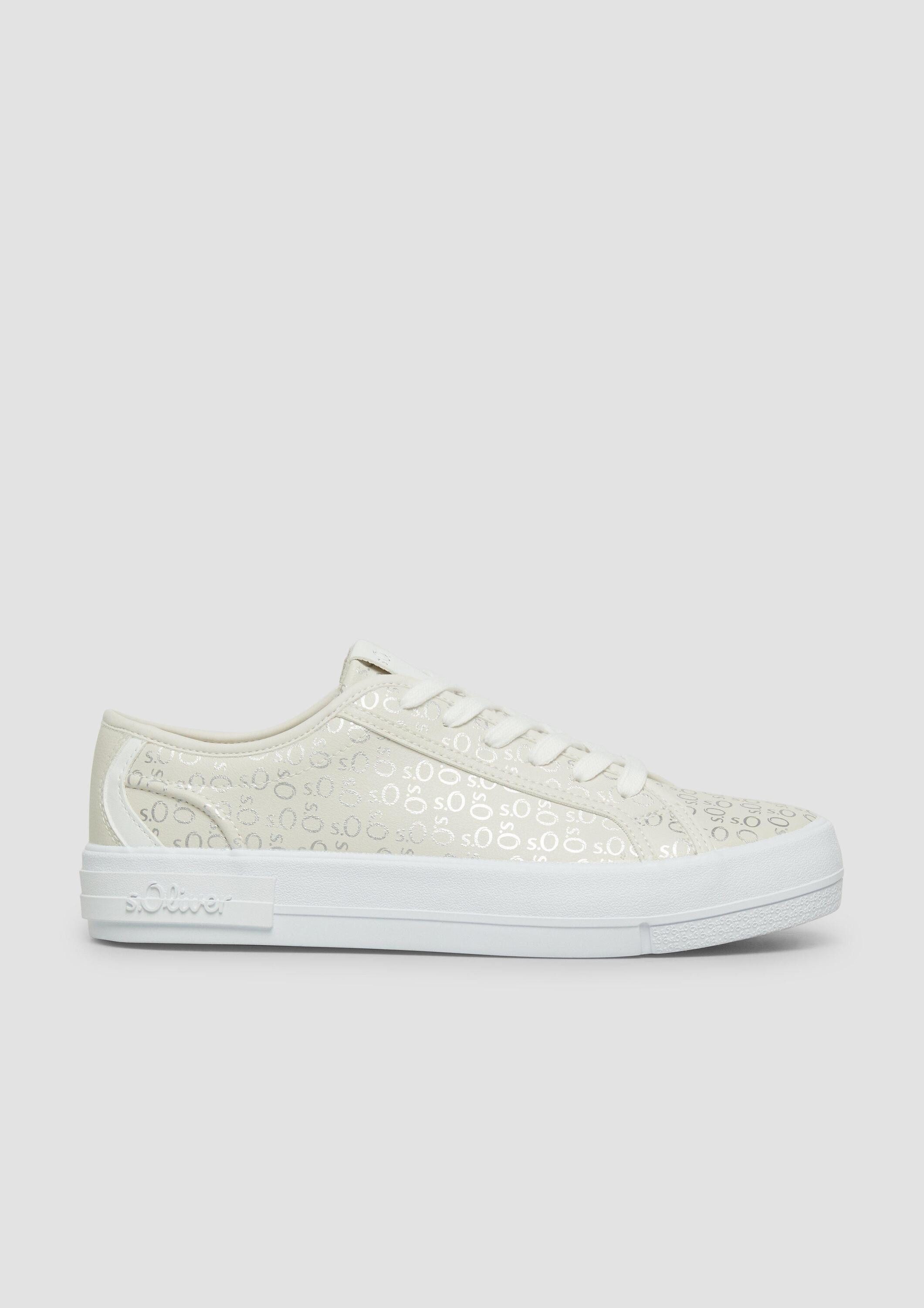 s.Oliver Sneakers Sneaker Sneaker mit Allover-Print
