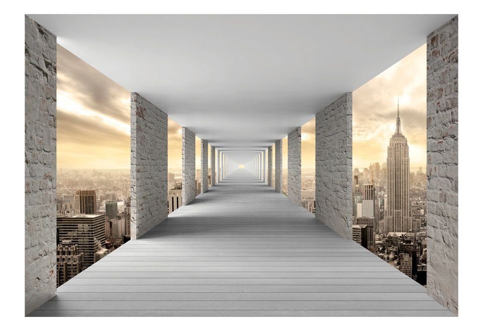 KUNSTLOFT Vliestapete Skyward Tapete lichtbeständige matt, Corridor halb-matt, 0.98x0.7 Design m