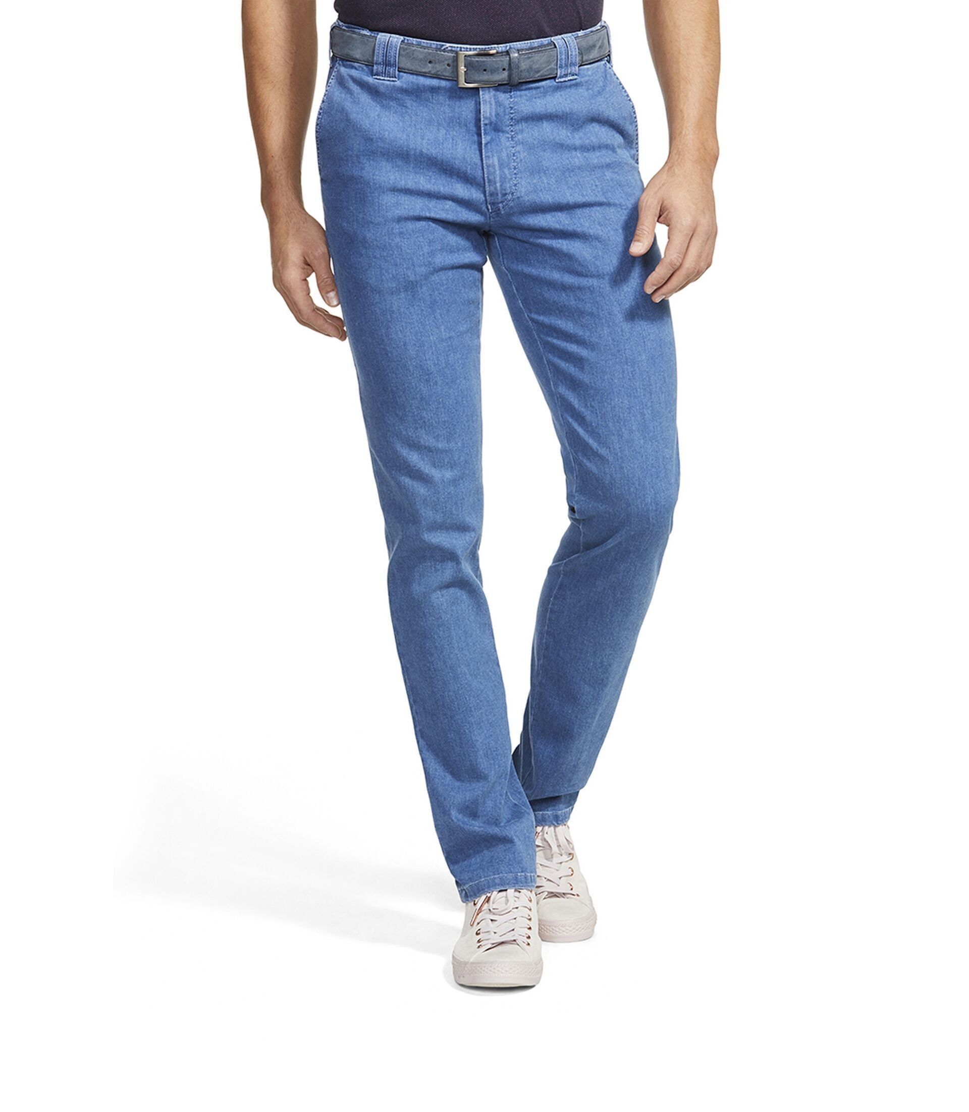 MEYER Straight-Jeans Oslo mit Sicherheitstasche im günstig online kaufen