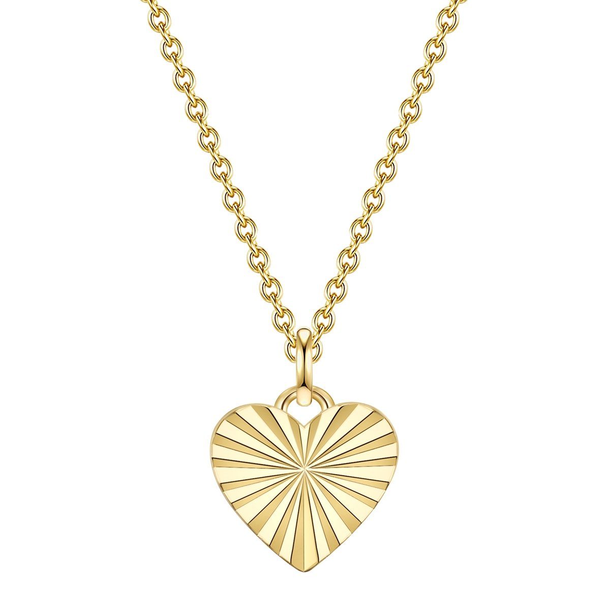Glanzstücke München Silberkette gelbgold, aus Sterling silber günstig online kaufen