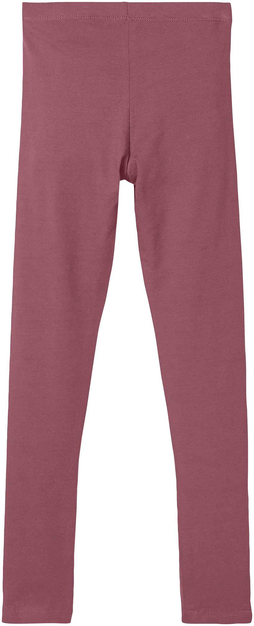 Name It Leggings NKFVIVIAN LEGGING NOOS Baumwollmischung, normal geschnitten