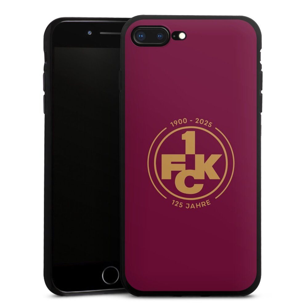DeinDesign Handyhülle 1. FC Kaiserslautern 1. FCK 125 Jahre 1. FCK 125. Jubiläum, Apple iPhone 7 Plus Silikon Hülle Bumper Case Handy Schutzhülle