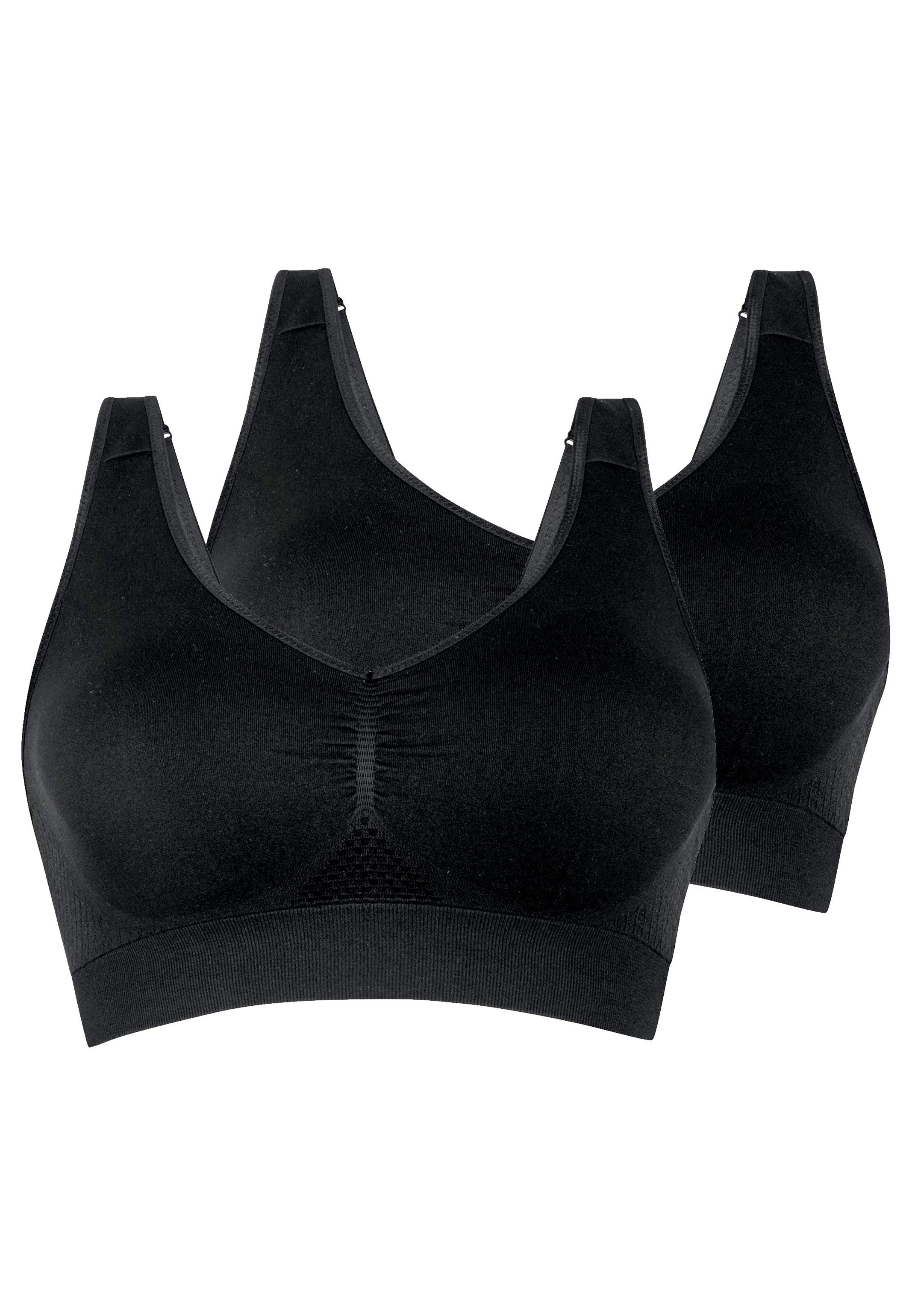 Anita since 1886 Bralette-BH 2er Pack Lotta Prothesen BH (Spar-Set, 2-tlg) Bustier - Blickdicht - Herausnehmbare Schaumschalen