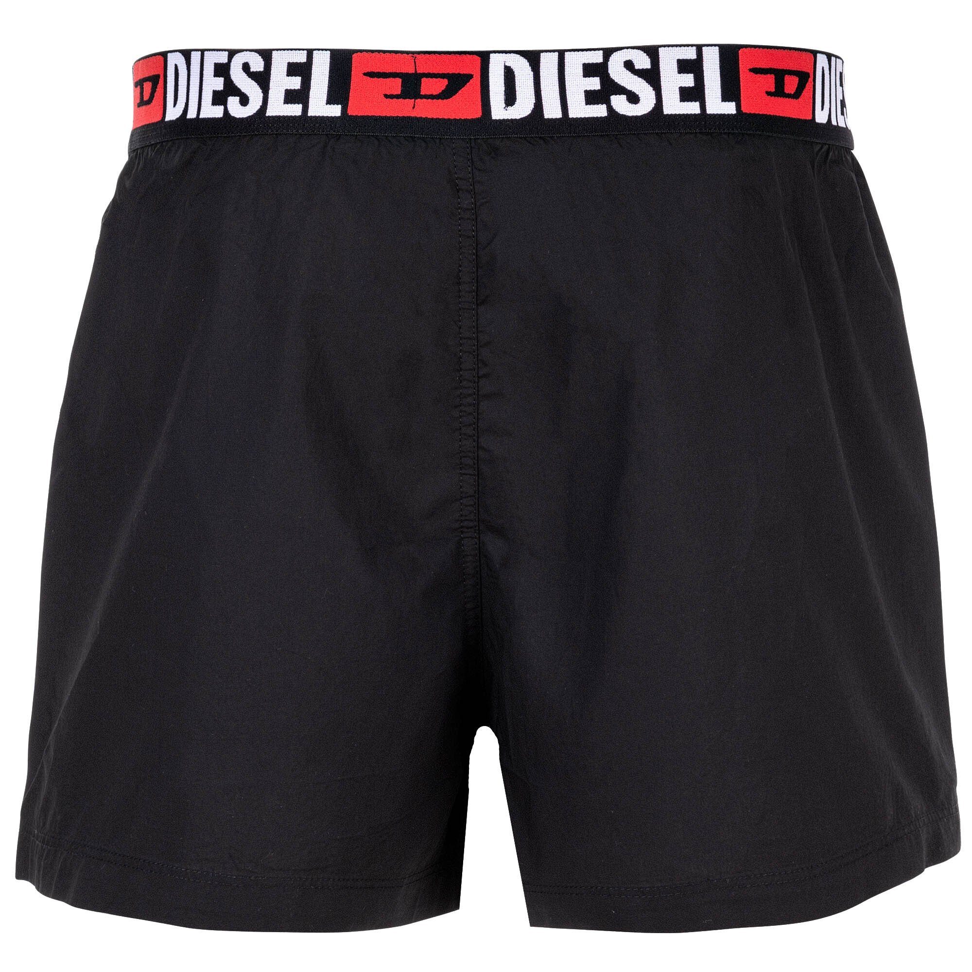 - Boxershorts Herren Schwarz Web-Boxershorts, Diesel Pack 2er